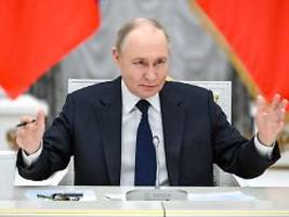 Telefonat mit beiden Seiten: Putin rügt Israels Vorgehen und will vermitteln