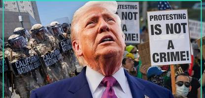 Donald Trump gegen Gavin Newsom: Eskalation durch Soldaten in Los Angeles