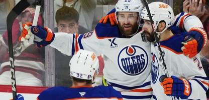 NHL-Finale gegen Florida Panthers: Leon Draisaitls spätes Tor lässt Edmonton wieder vom Titel träumen