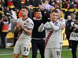bundesliga: leverkusen droht der xxl-umbruch