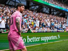 Lionel Messi bei der Klub-WM: Königreich in Rosa