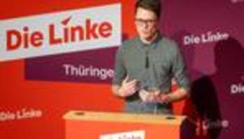 parteitag linke: thüringer linke wählt parteispitze neu