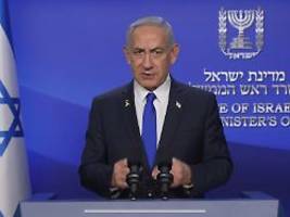 bald kampfjets über teheran: netanjahu: israel hat trumps eindeutige unterstützung