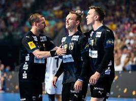 gidsel nach acht minuten raus: trotz rot-schock stehen die füchse berlin im champions-league-finale
