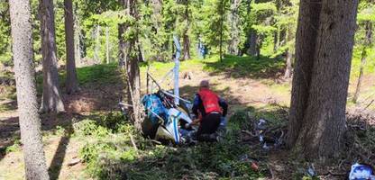 pilot stirbt bei hubschrauber-absturz