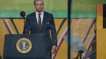 pentagon mit peinlicher grafik-panne – hegseth erntet spott