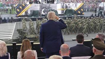 warum trumps militär-parade ein „epischer reinfall” war