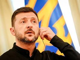 Krieg in der Ukraine: Selenskij fordert vor G-7-Gipfel mehr Druck auf Russland