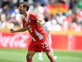 FC Bayern bei der Klub-WM: Ein 10:0 mit Müller-Kusshand