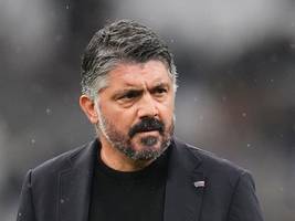 Fußball: Gattuso trainiert Italien
