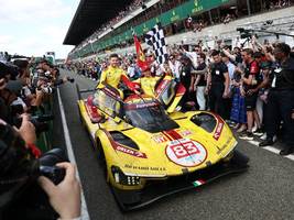 Motorsport: Kubica gewinnt im Ferrari den Langstrecken-Klassiker Le Mans