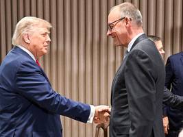 Kanada: Merz spricht am Rande des G-7-Gipfels zwanzig Minuten mit Trump
