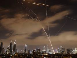 Krieg in Nahost: Israel meldet Raketenbeschuss aus Iran