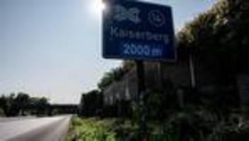 bauarbeiten: kurzfristige sperrung am kreuz kaiserberg