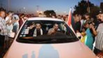 global march to gaza: propalästinensische aktivisten brechen marsch nach gaza ab