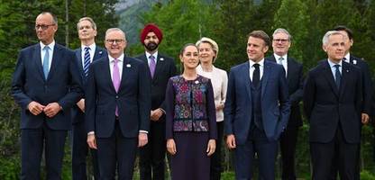 Gipfel in Kanada: G7-Staaten stellen sich nach Trumps Abreise hinter die Ukraine