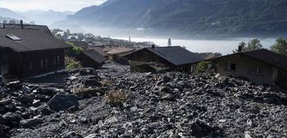 schweiz: brienz wegen bergsturz-gefahr komplett geperrt