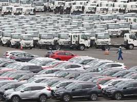 autoexporte in usa eingebrochen: in japan haben trumps zölle drastische folgen