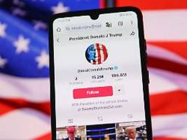 Trotz Spionagevorwürfen an China: Trump lässt Tiktok vorerst weiter am Laufen