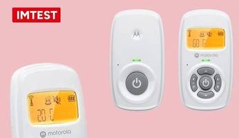 motorola-babyphone: das kompakte modell für puristen