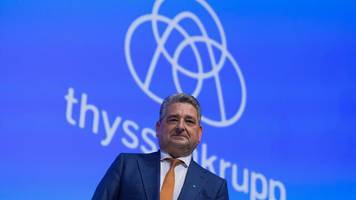 thyssenkrupp-chef miguel lópez: krach vor der krönungsmesse