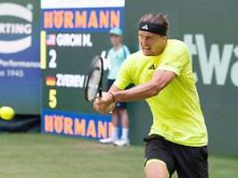 Spektakuläres Ende gegen Sonego: Zverev beendet Zittersieg mit großem Gefühlsausbruch