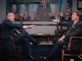 Streit im Trump-Lager eskaliert: Ted Cruz und Tucker Carlson liefern sich Schreiduell über Iran