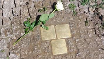 von den nazis ermordet: schöneweide erinnert an jüdische familie