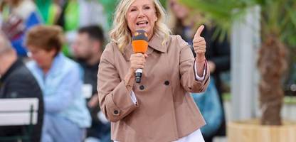 andrea kiewel kehrt in den »zdf-fernsehgarten« zurück