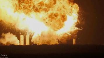 Panne bei „Starship“-Test: SpaceX-Rakete explodiert vor dem Start