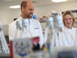 lob auf britische biotechnologie: prinz william tourt mit hollywoodstar cate blanchett