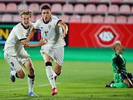 Wichtiger Sieg bei EM: DFB-Junioren stürmen mit Spektakel-Schlussphase ins Halbfinale