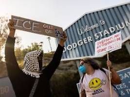 zutritt zum parkplatz verweigert: dodger-stadion in l.a. sperrt einwanderungsbehörde aus