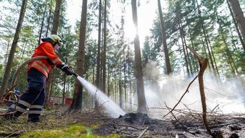 waldbrandgefahr steigt zum wochenende