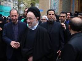 ex-präsident für verhandlungen: iranische reformer wollen chamenei zum einlenken bewegen