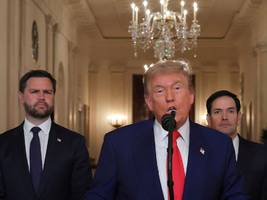 Krieg im Nahen Osten: Donald Trump droht Iran mit weiteren Angriffen