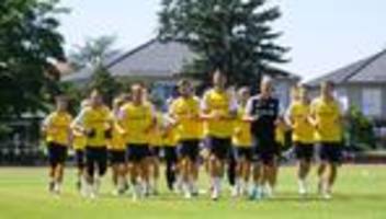 2. fußball-liga: dynamo dresden beim trainingsauftakt noch nicht komplett