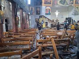 islamistischer terror in syrien: is-attentäter sprengt sich in kirche in die luft - 22 tote