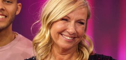 andrea kiewel: zdf-moderatorin schickt liebesgruß nach tel aviv
