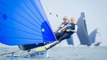 Olympiasegler rücken bei der Kieler Woche vor