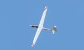 flugsport: segelflugzeug bei landung beschädigt - pilot schwer verletzt