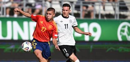 U19-Europameisterschaft: Deutschland verliert im Halbfinale gegen Spanien 5:6