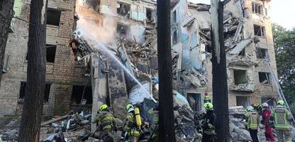 Ukraine: Fünf Tote nach massiven russischen Luftangriffen auf Kyjiw