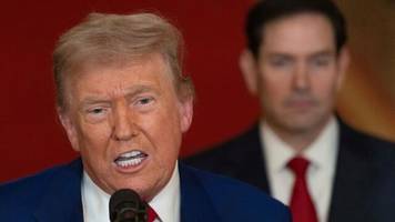 Krieg in Nahost: Trump kokettiert mit Machtwechsel im Iran