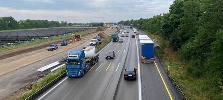 Baustelle auf der Autobahn A9: Operation an Bayerns Hauptschlagader