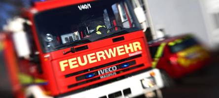 Fuchsalm in Balderschwang nach Blitzeinschlag in Vollbrand