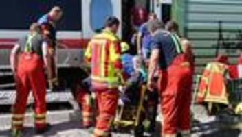 bahn: ice strandet mit hunderten fahrgästen in unterfranken