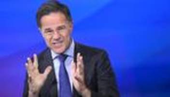 Den Haag: Nato-Chef Rutte warnt vor beängstigendem Aufrüstungstempo Russlands