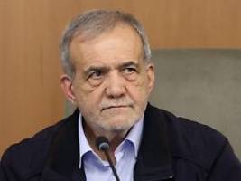 Festhalten am Atomprogramm: Irans Präsident will Angelegenheiten am Verhandlungstisch lösen