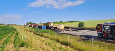 Erhebliche Schäden an A8 nach tödlichem Unfall: So läuft die Reparatur ab